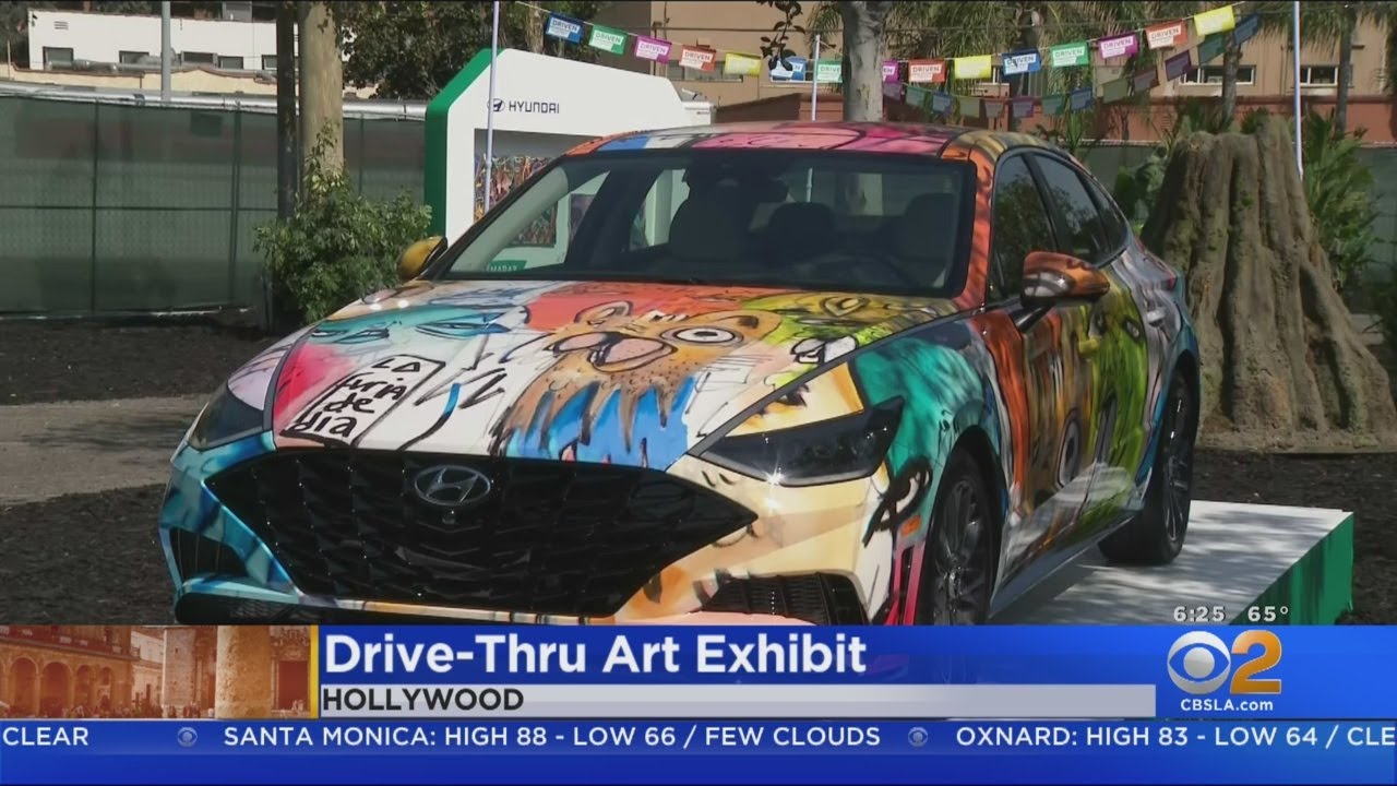 Drive-Thru Art Exhibit Celebrates Latin American Art