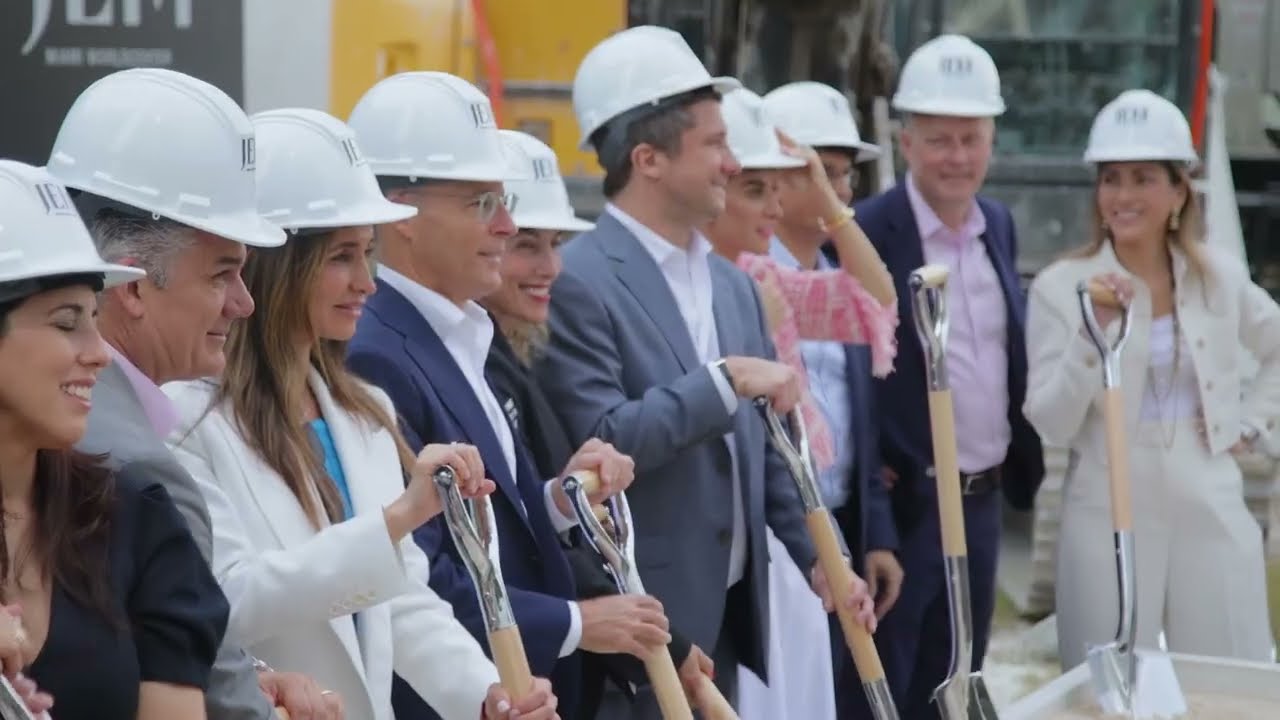 Naftali Group Breaks Ground at JEM Miami Worldcenter - April 3, 2024.