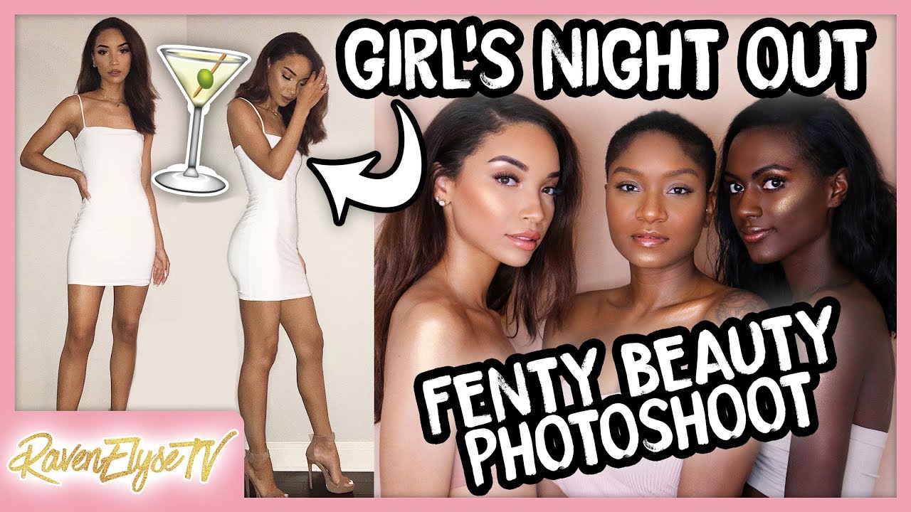 MOM VLOG | FINALLY A NIGHT OUT!! + Fenty Beauty BODY LAVA Photoshoot!