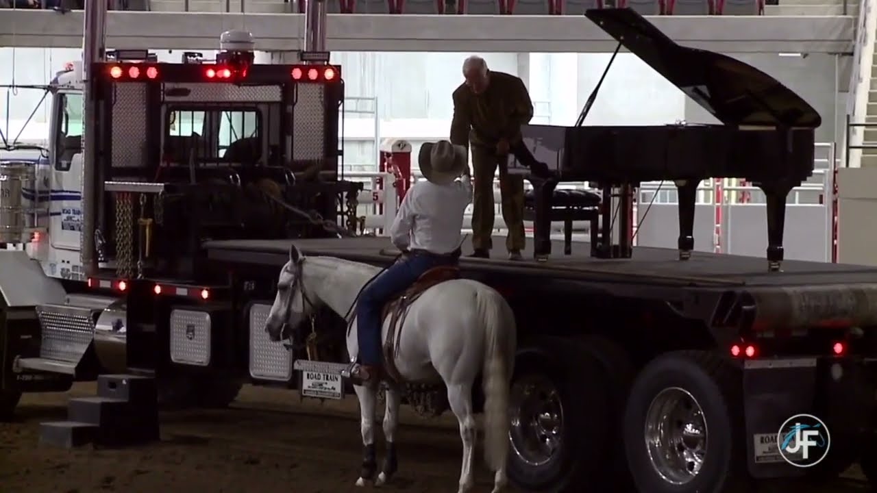 Horse Finds Partnership & Purpose.  Jonathan Field,  Herb Williams and Quincy.