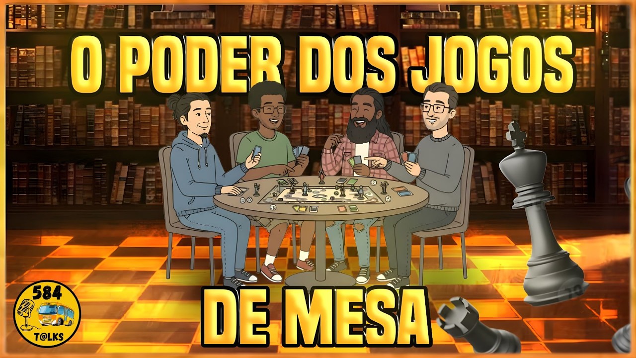 #45 - Jogos NÃO Eletrônicos! Tabuleiros, Catas, brincadeiras sem tecnologias