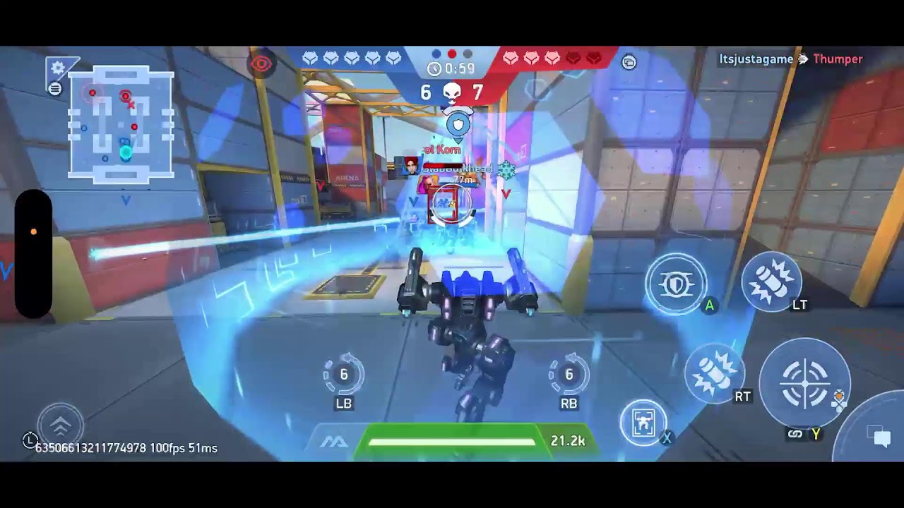 Mech arena