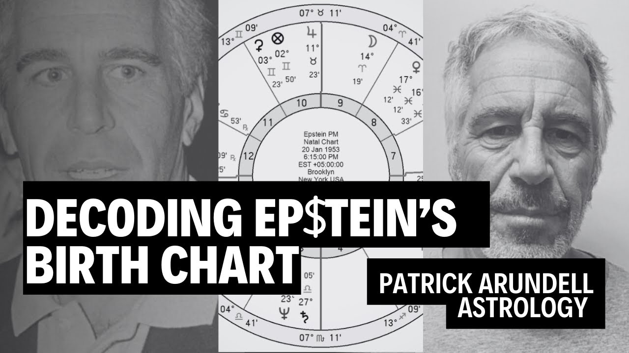 Decoding Jeffrey Epstein’s Controversial Birth Chart