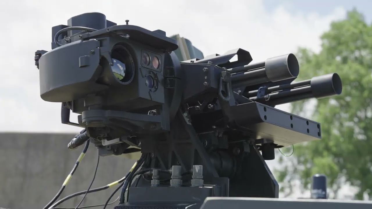Daľší robo ničitel dronov- Rheinmetall Mission Master XT so systémom SHORAD