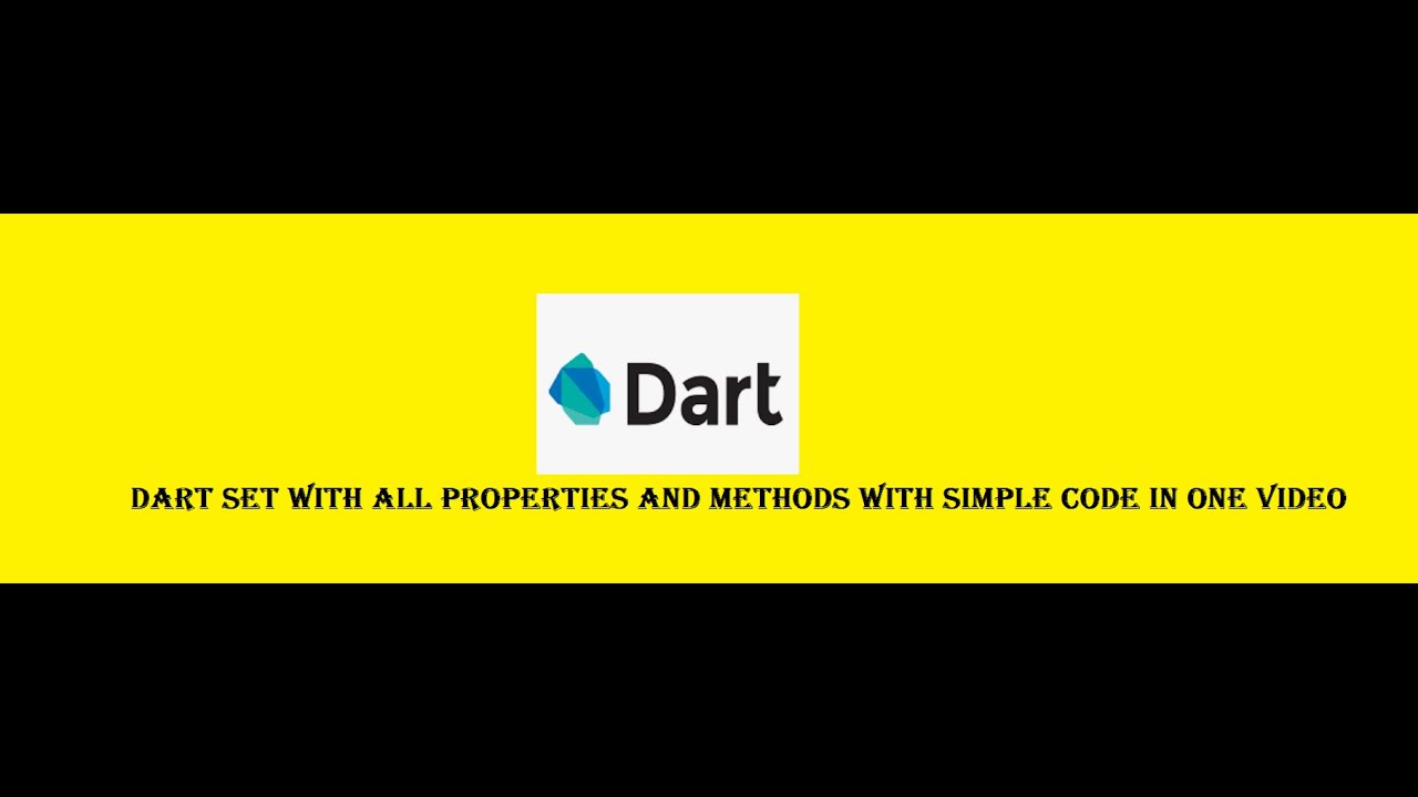 DART SET WITH ALL PROPERTIES AND METHODS WITH SIMPLE CODE IN ONE VIDEO