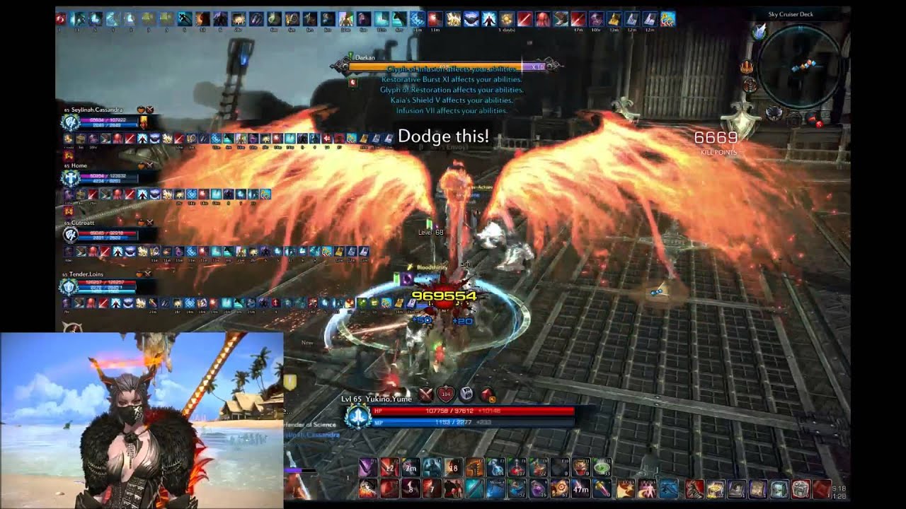 SCNM Darkan Witouth taking a Single dmg ! Slayer CH Tera