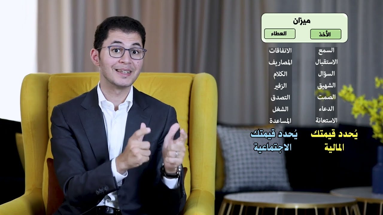 التوازن بين الأخذ والعطاء | أمين صبري