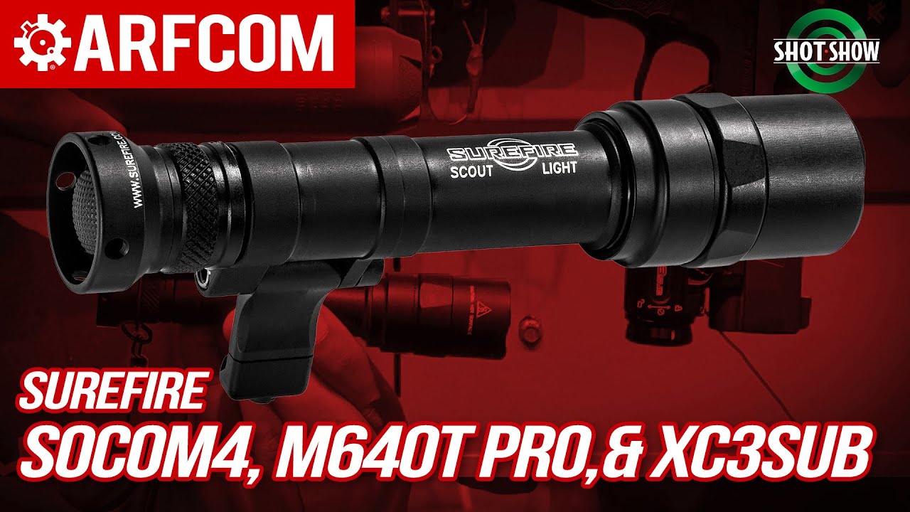 SOCOM4, M640T Pro, & XC3sub | Surefire | SHOT Show 2026