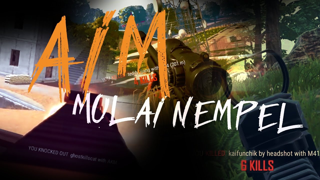 PUBG SANHOK M4 SENJATA AMPUH DI MAP INI !!