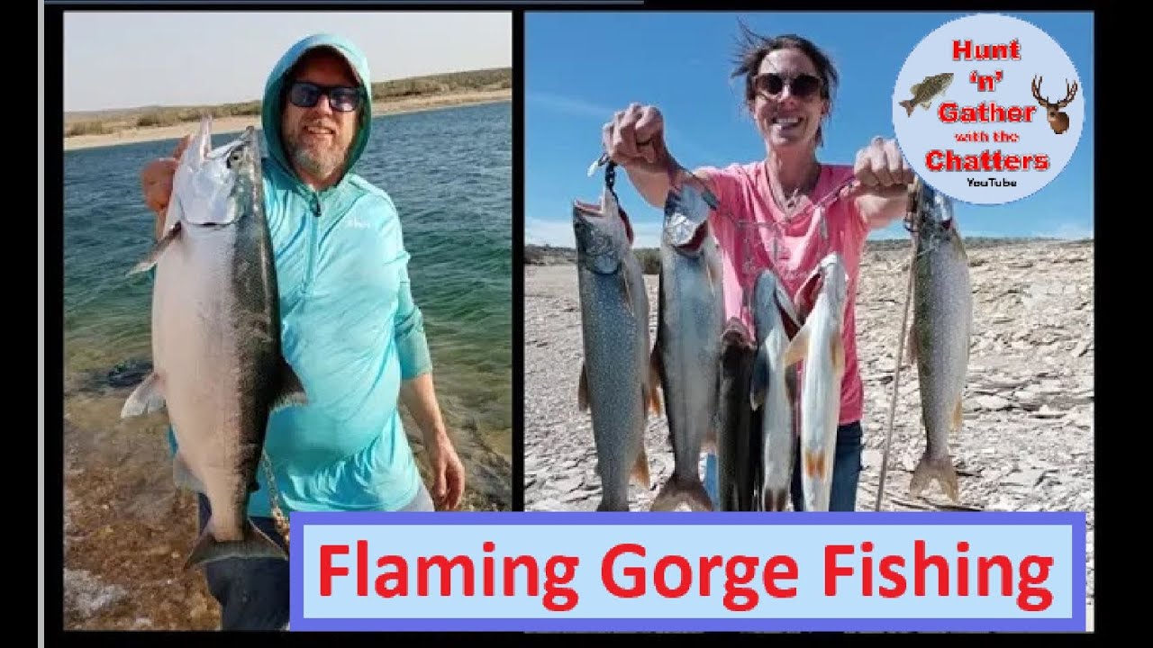 FLAMING GORGE FISHING Techniques for BIG KOKANEE, Lake Trout, Rainbow Trout - Keto Grilled Trout