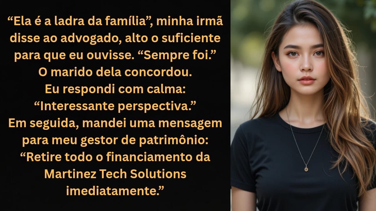 Minha Própria Irmã Tentou Me Destruir — Ela Não Sabia Que Eu Controlava o Dinheiro