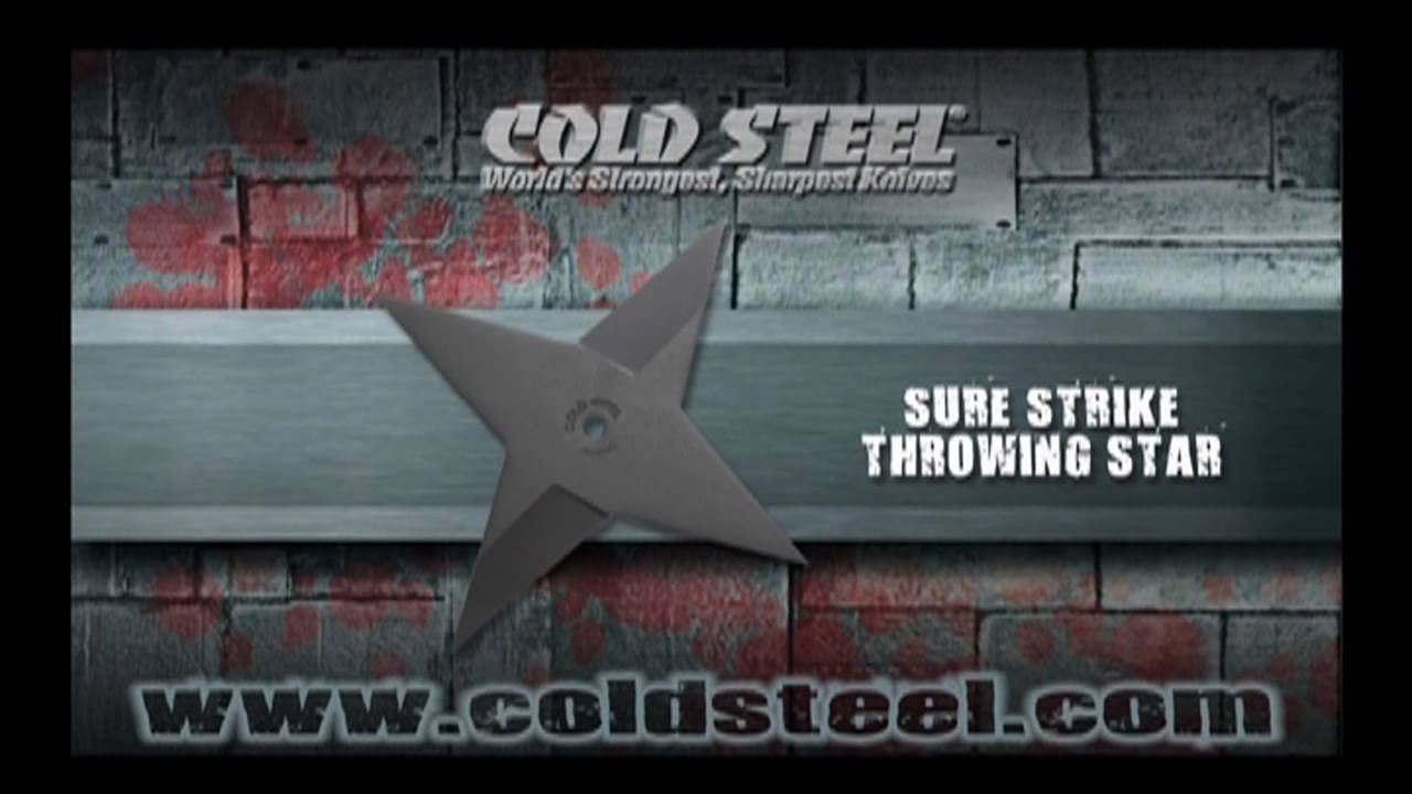 Sure Strikes : Cold Steel Throwing Stars