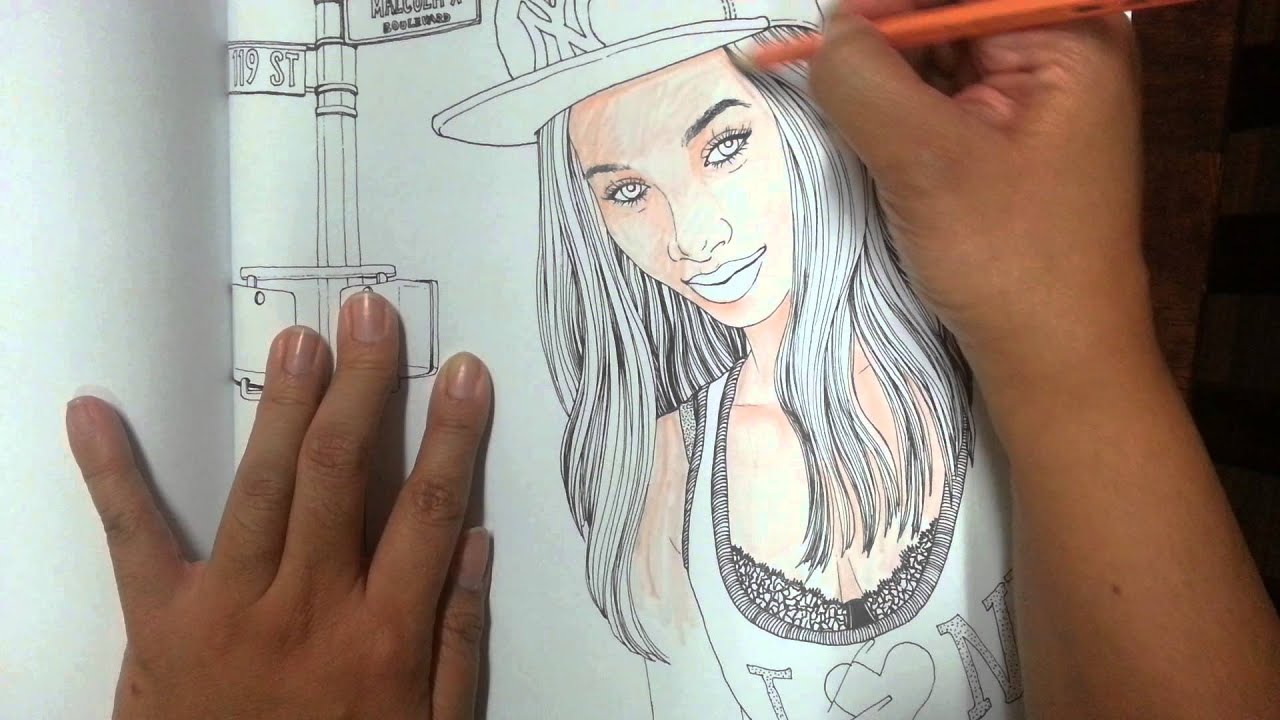 How to Color Skin Tone Using Watercolor Pencils
