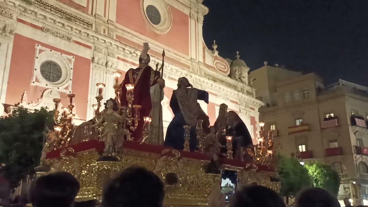 La Bofetá en la Plaza del Salvador, Hermandad del Dulce Nombre 2024