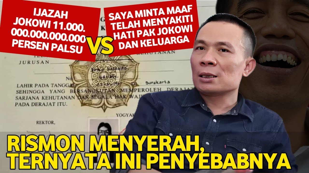 🔴LIVE‼️RISMON MENYERAH, TERNYATA INI PENYEBABNYA