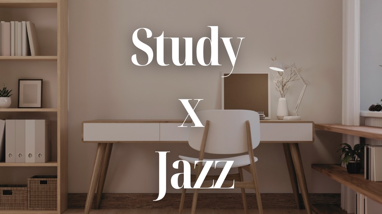 Study Jazz   📚집중 잘되는 음악, 조용히 틀어주세요 | 가사없음 | Work, Cafe, Calm mood
