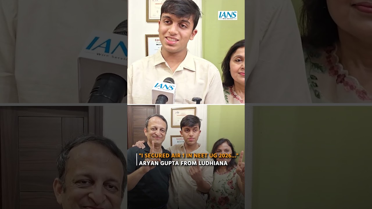 Meet NEET 2026 Topper Aryan Gupta | AIR 1 With 715 Marks | Success Story
