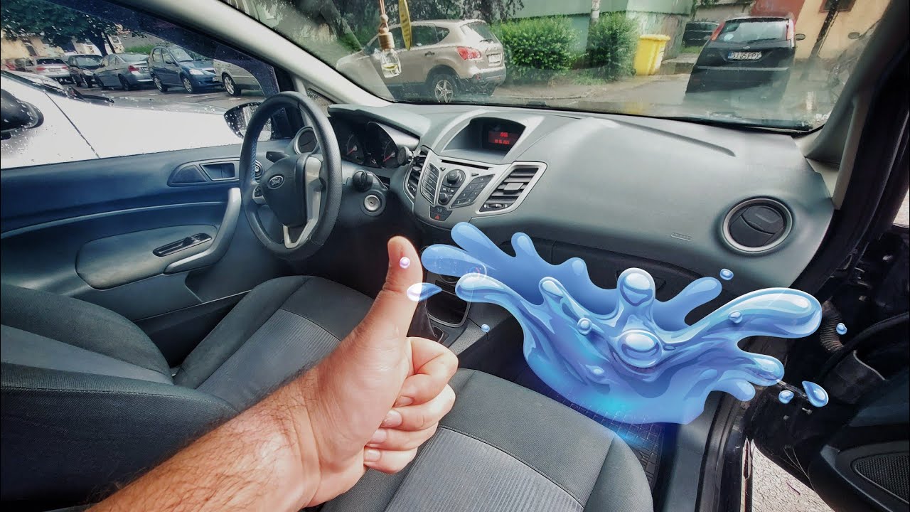 Просачивание воды в пространство для ног Ford FIESTA — легкое решение