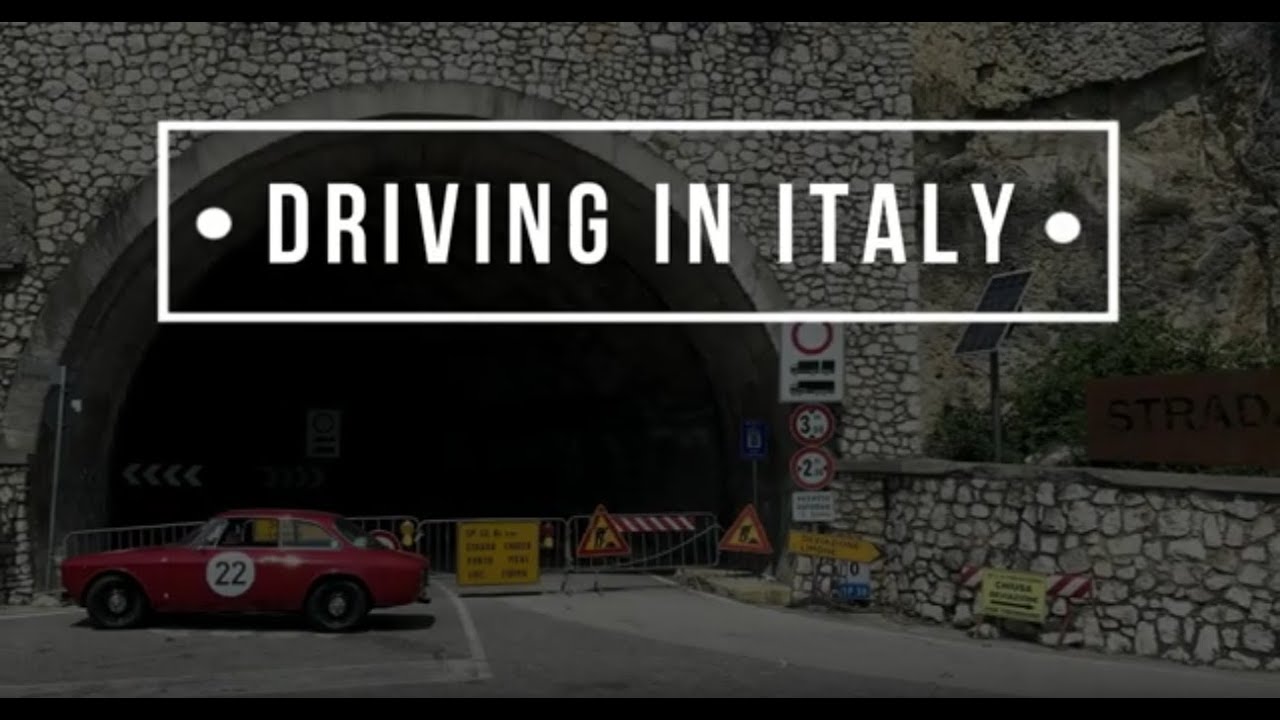 Roadtrip: DRIVING IN ITALY / Alfa Romeo GT1300 (Bertone)
