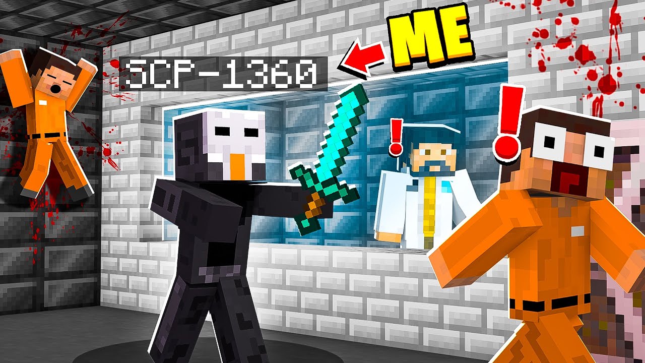 I Became SCP-1360 in MINECRAFT! - Minecraft Trolling Video