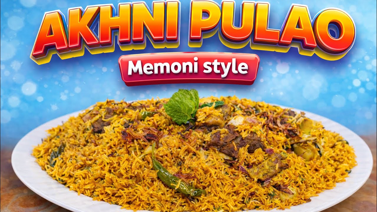 Akhni Pulao Recipe | Authentic Memoni Style Akhni Pulao | Easy & Delicious