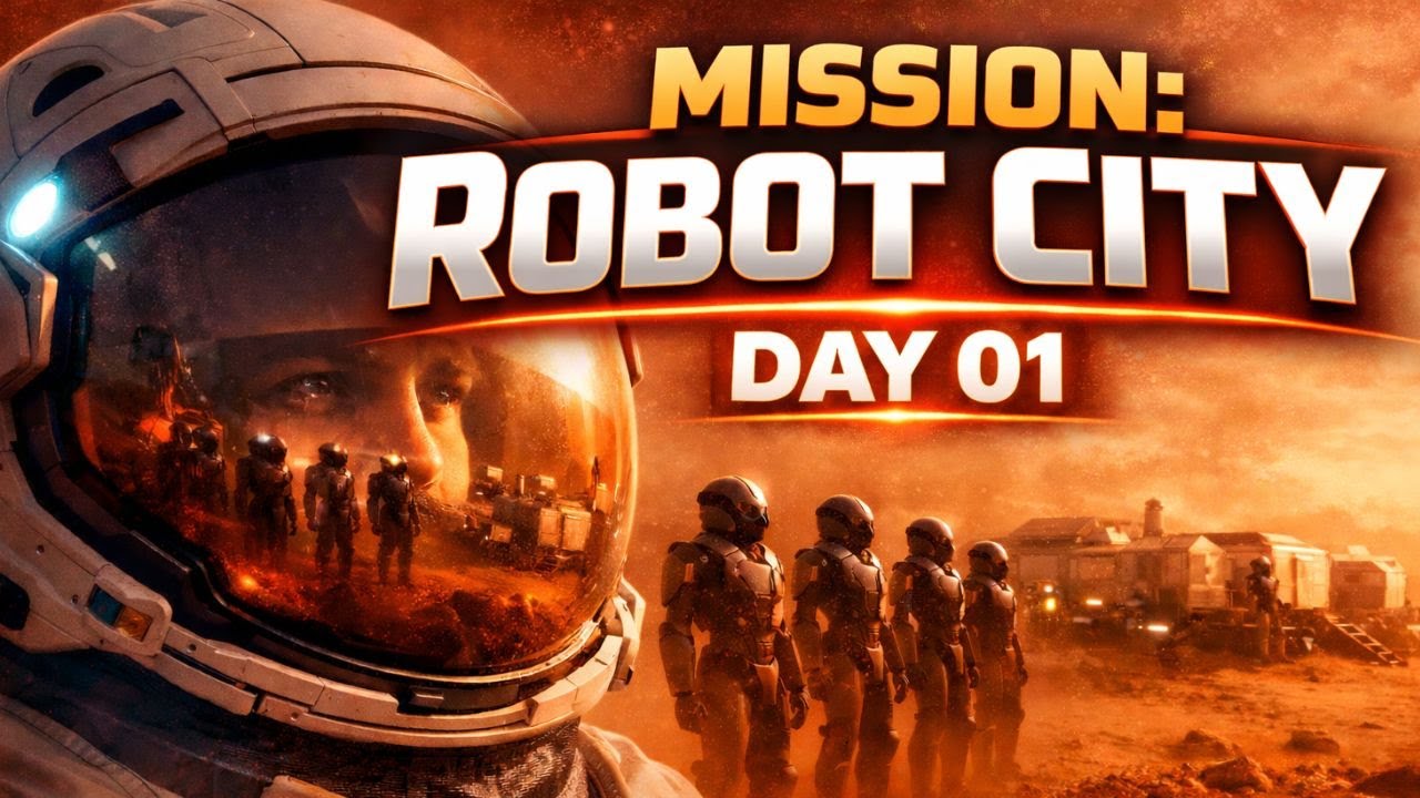 Mission: Robot City | Day 1 on Mars — Building a Seed Factory