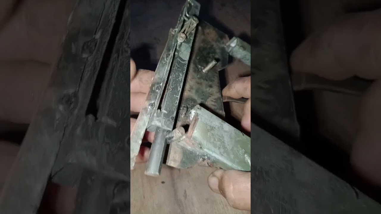 Handmade semi auto trigger mechanism #shorts