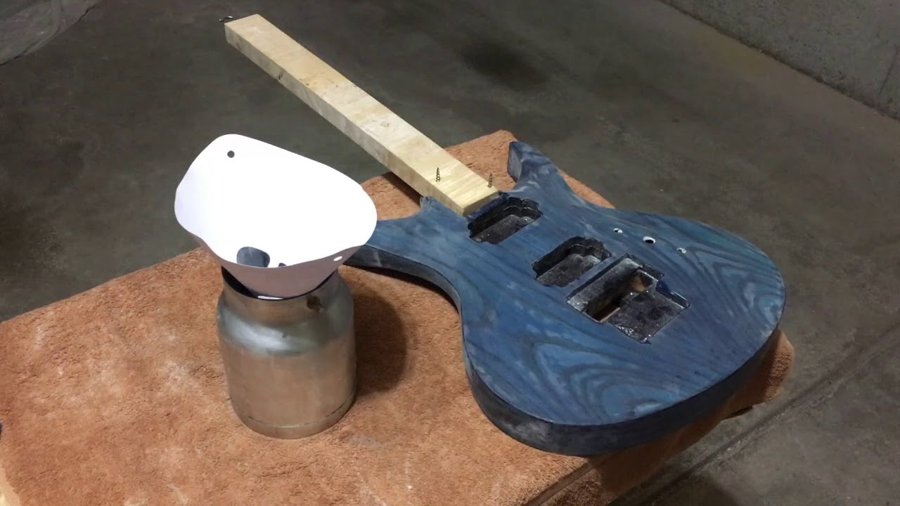 Making An Apollyon Floyd Rose Carve Top Guitar Part 3