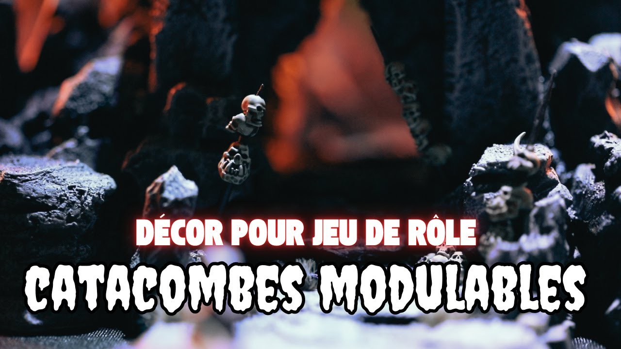 Découvrez tous mes décors de catacombes pour jeu de rôles
