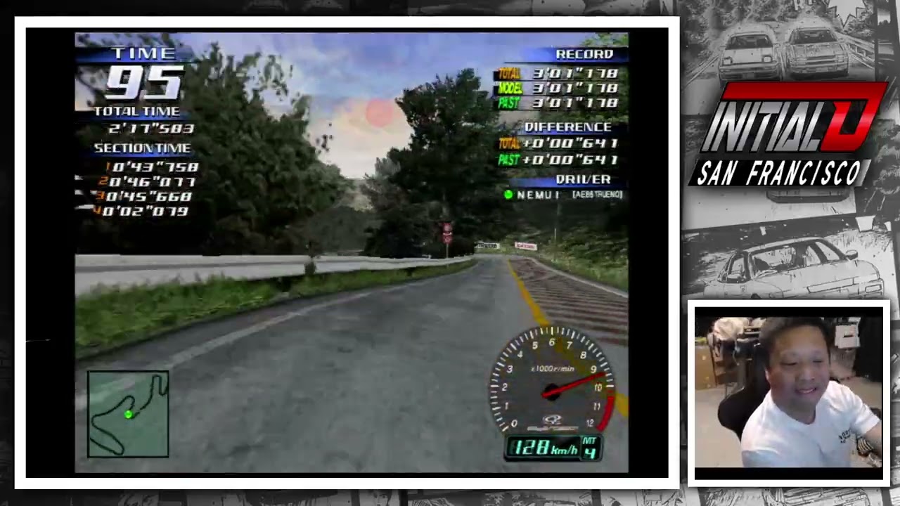 Initial D Arcade Stage Ver.3 — NEMUI AE86 Akina DH Dry 3'01