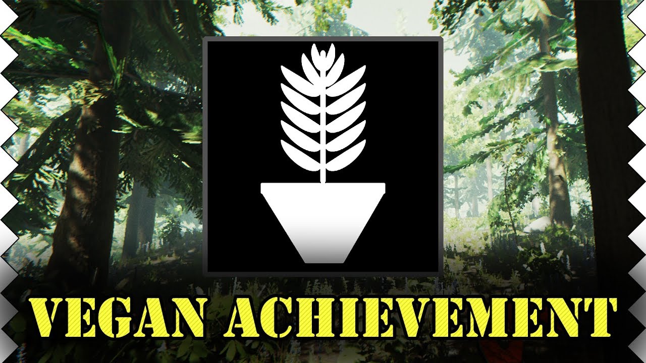 How To Get The VEGAN ACHIEVEMENT | The Forest