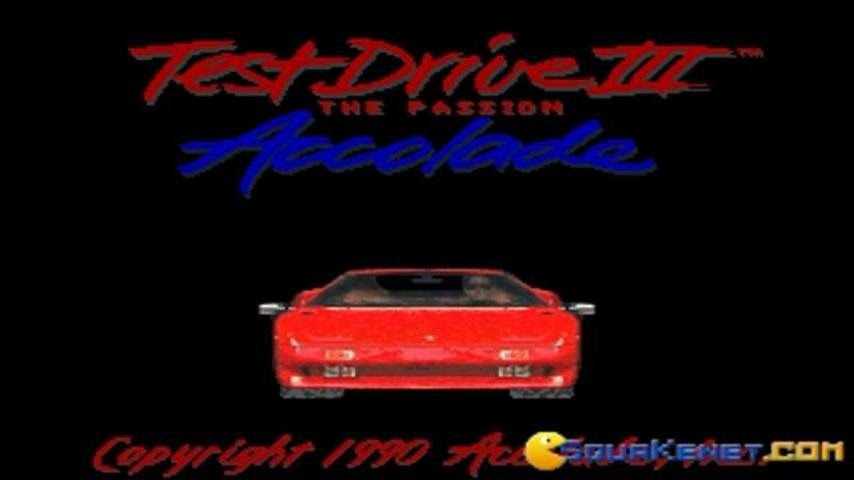 Test Drive 3 gameplay (PC Game, 1990)