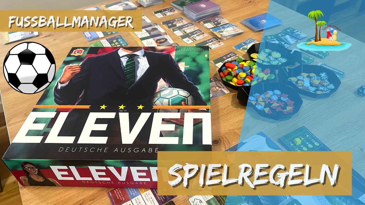 Eleven - Fußballmanager Brettspiel - Spielanleitung (Portal Games)