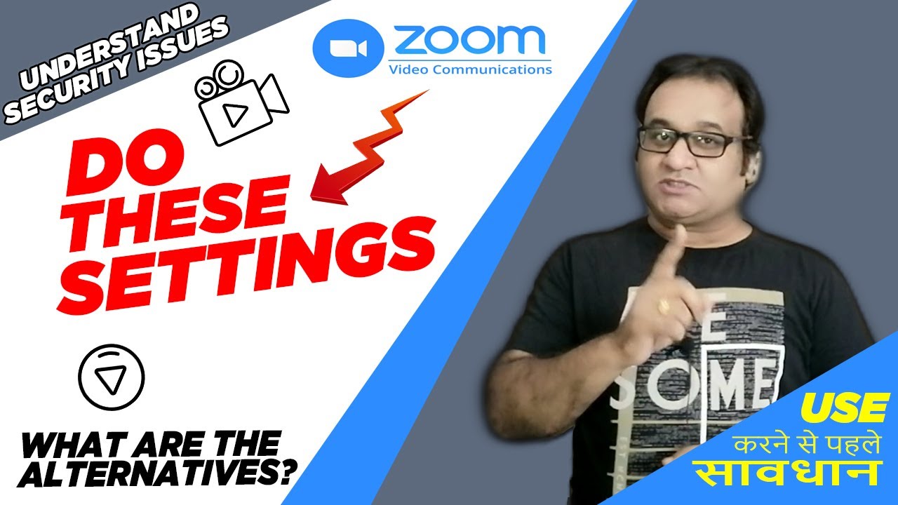 Zoom App Banned- Kaise Secure Kare, Zoom Security Settings, Zoom Security Issue Tips in Hindi