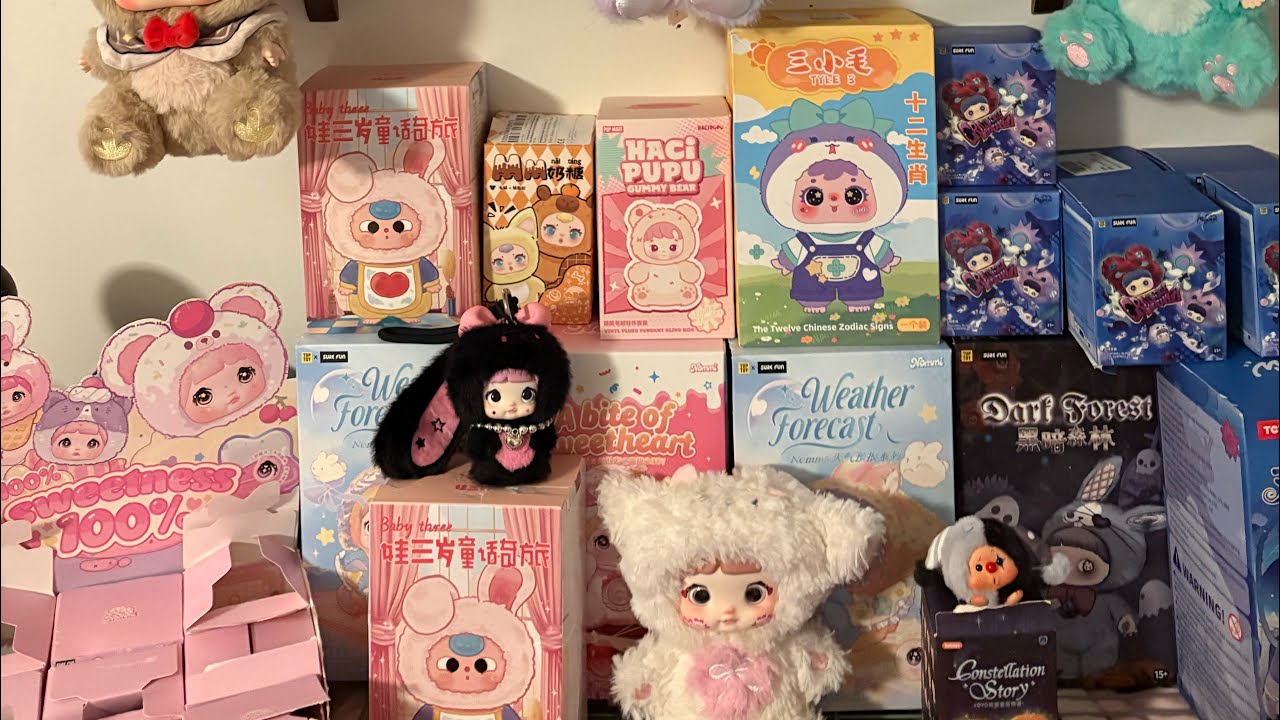 First Pop Mart Haci PuPu blind box with Mamaw.