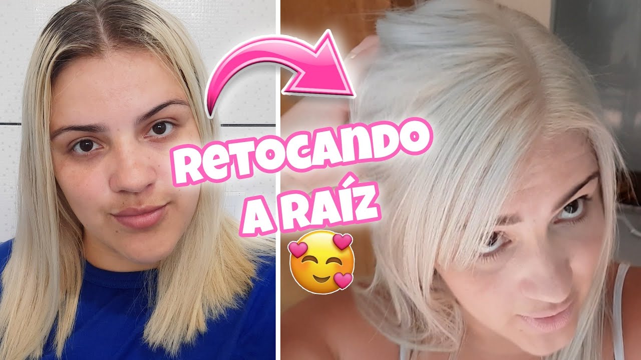 RETOCANDO A RAÍZ/ TONALIZANDO COM TINTA 12.891 COR&TON/ CORRIGINDO ERRO PÓS USO DE VIOLETA GENCIANA.