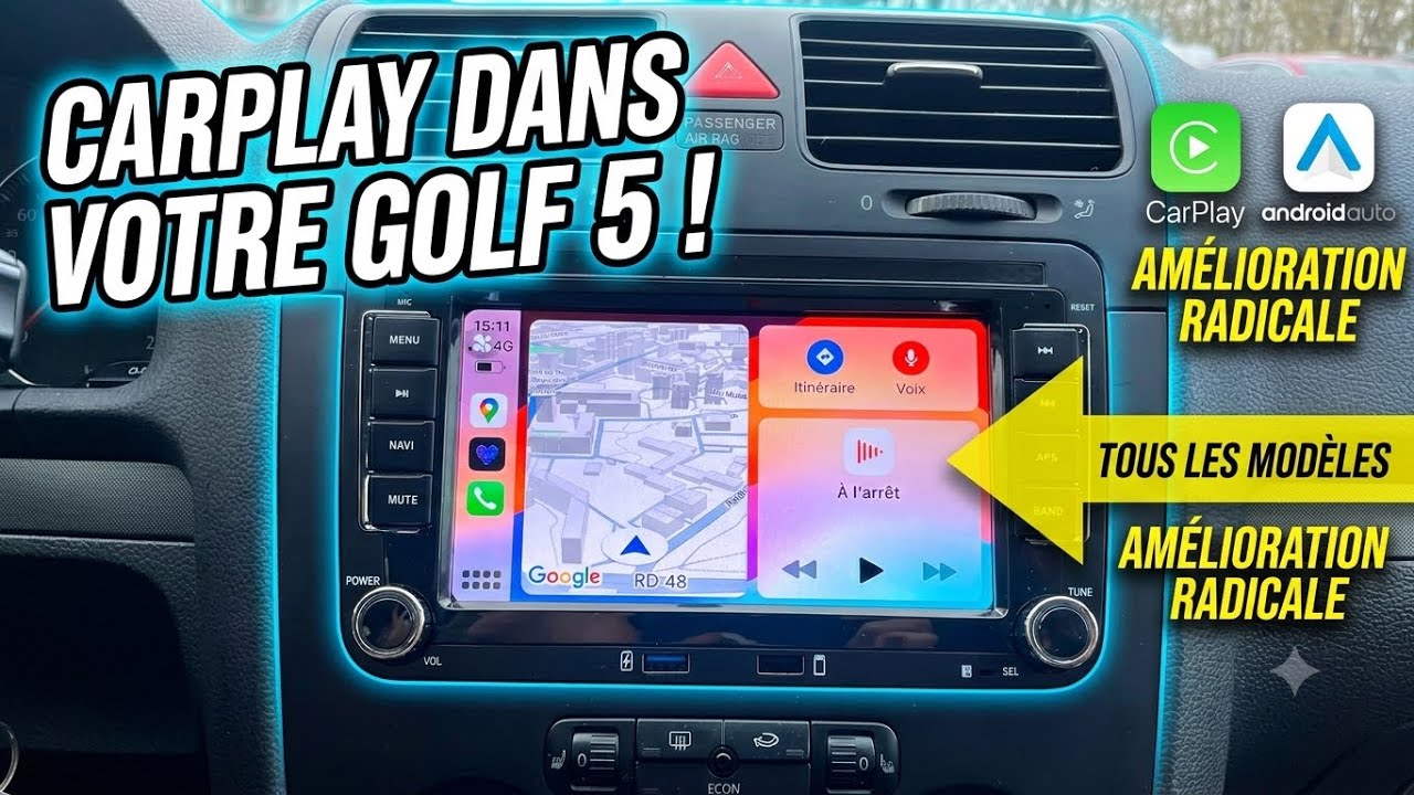 Installation carplay golf 5