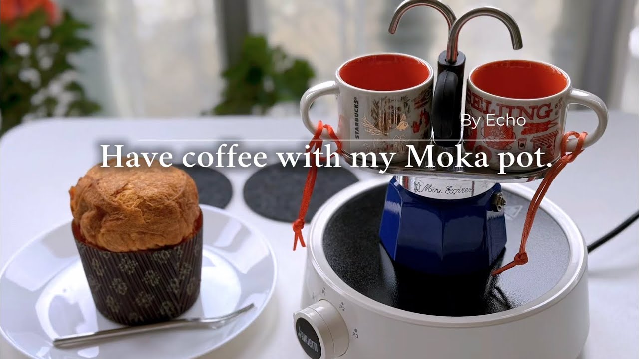 I used a moka pot to make coffee today.