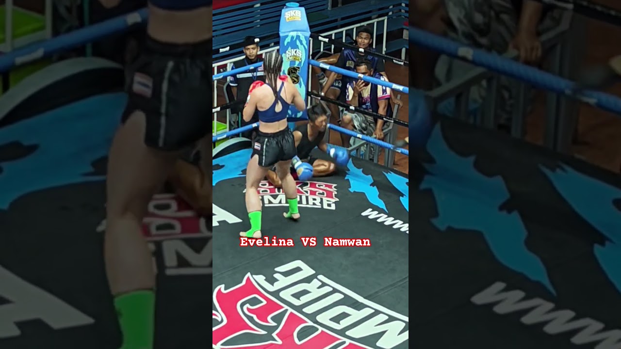 Evelina VS Namwan Phuket fight club from Lithuania vs Thailand