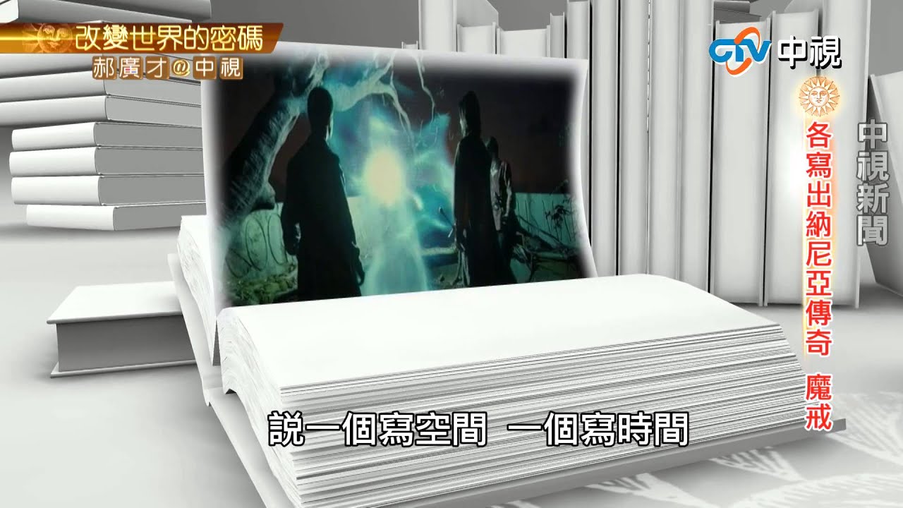 魔戒.納尼亞傳奇 巨作誕生的幕後 | 郝廣才在中視20150717