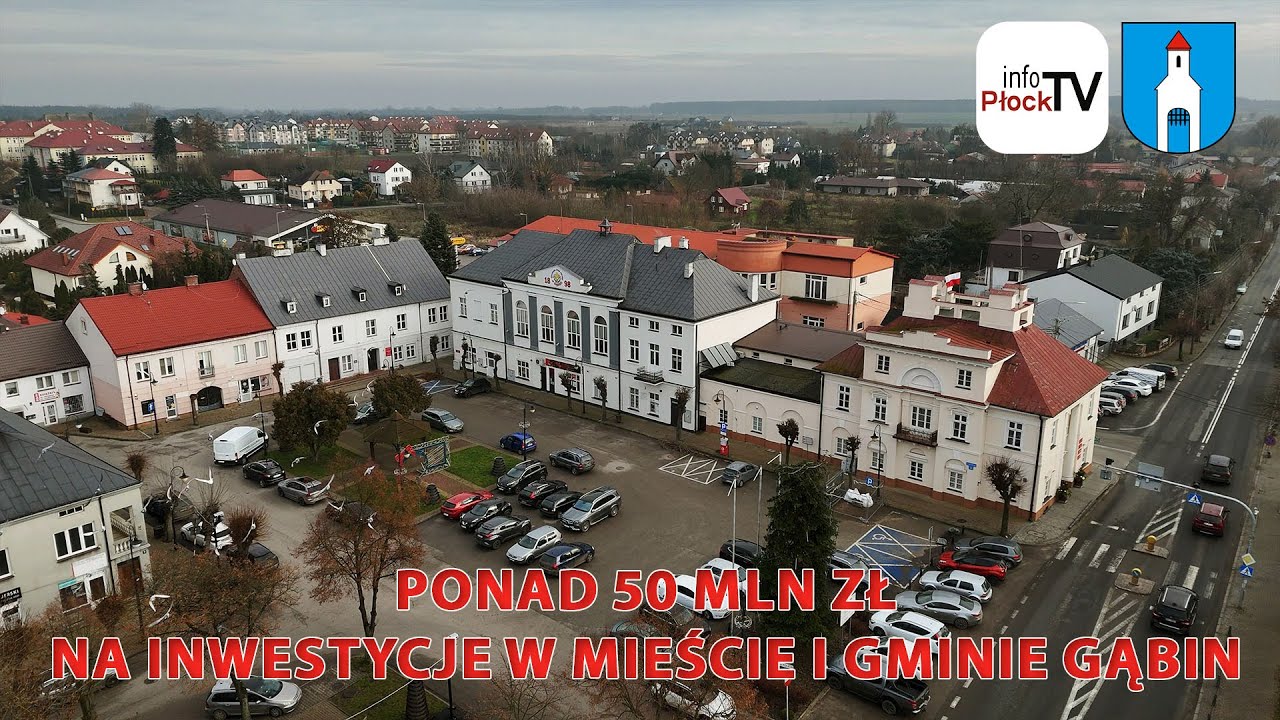 Ponad 50 mln zł na inwestycje w Mieście i Gminie Gąbin