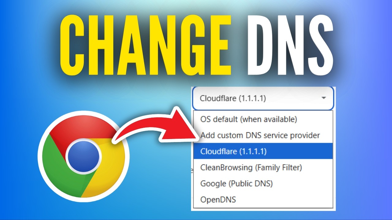 How To Change DNS In Chrome