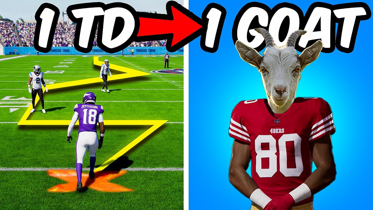 1 тачдаун за трюковую игру = 1 GOAT