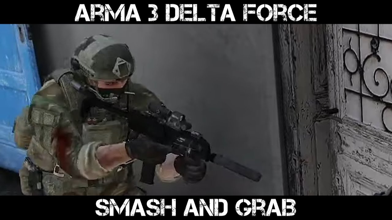 ARMA 3 Delta Force Gameplay - Operation Smash and Grab