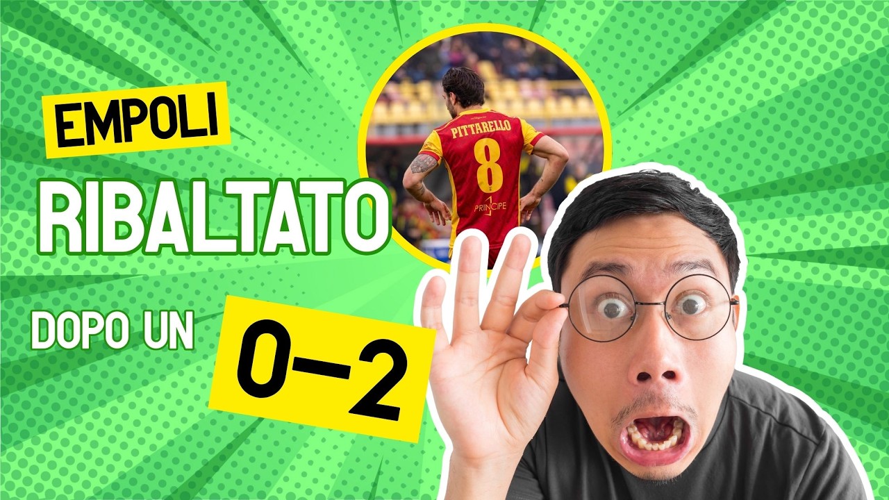 Empoli ribaltato nel secondo tempo dal Catanzaro @aquileimperiali