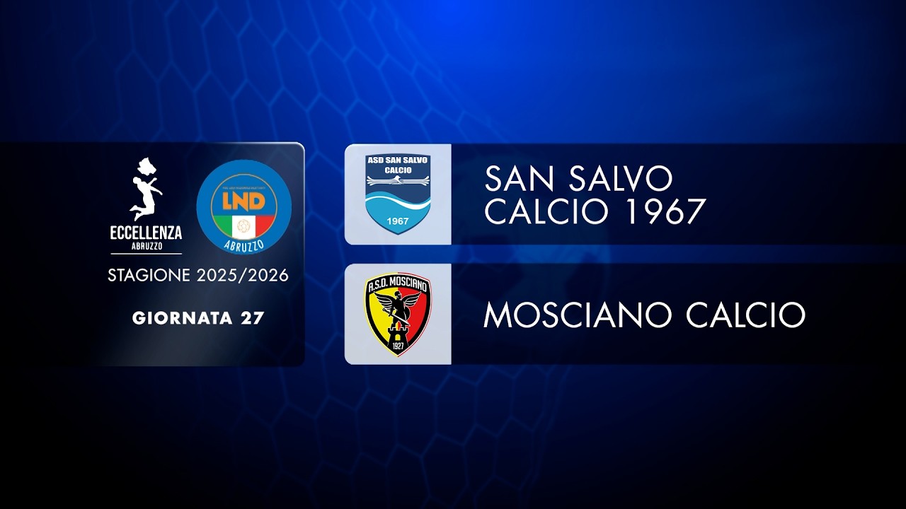 Eccellenza | 27° giornata: San Salvo - Mosciano (1-4)