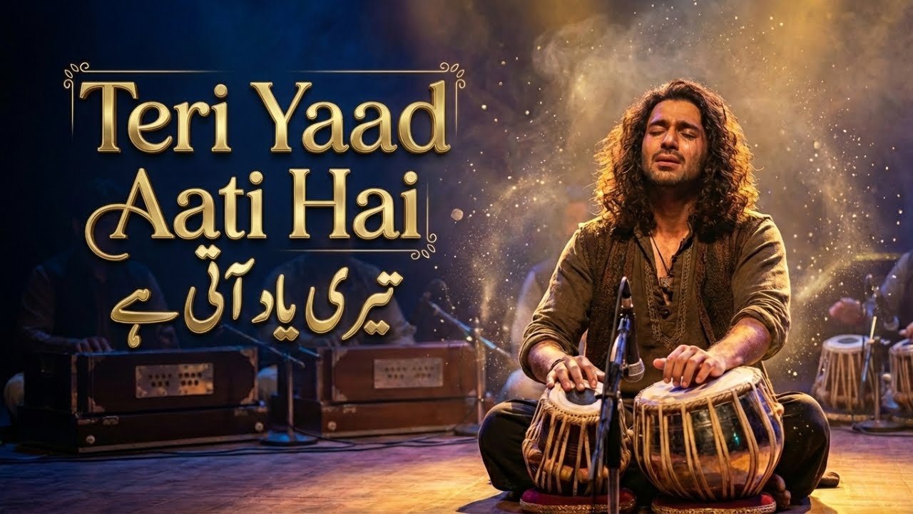 Teri Yaad Aati Hai - (تیری یاد آتی ہے) | Jaan Jaati Hai.. Rooh Roti Hai | Intense Sad Qawwali Fusion