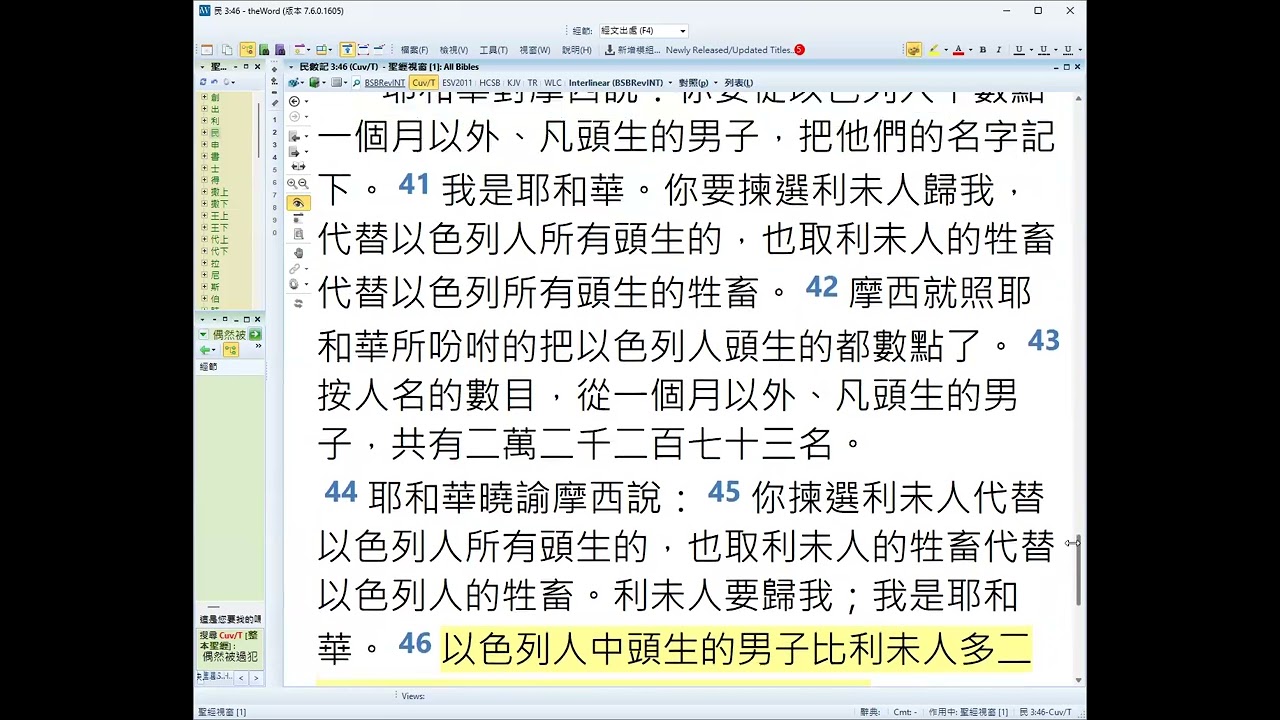 民數記 3:40-51《重價的救贖與誠實的悔改：拒絕自我救贖的假面》