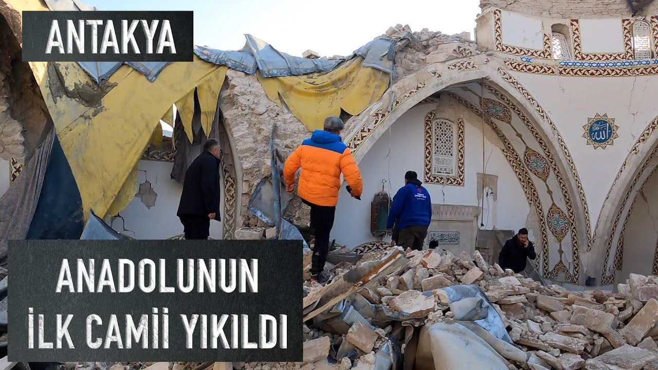 ANADOLUNUN İLK CAMİSİ YIKILDI... HABİBİ NECCAR CAMİİ / ANTAKYA - KAHRAMANMARAŞ DEPREMİ