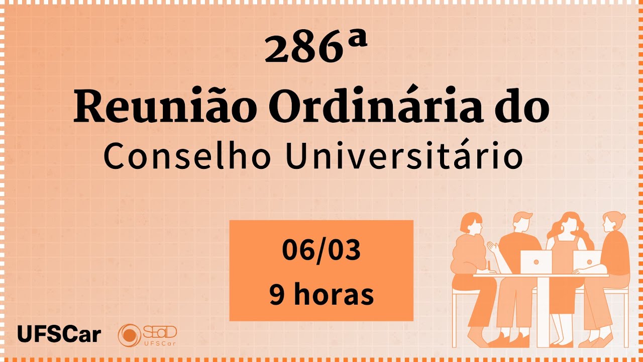 286ª reunião ordinária do Conselho Universitário